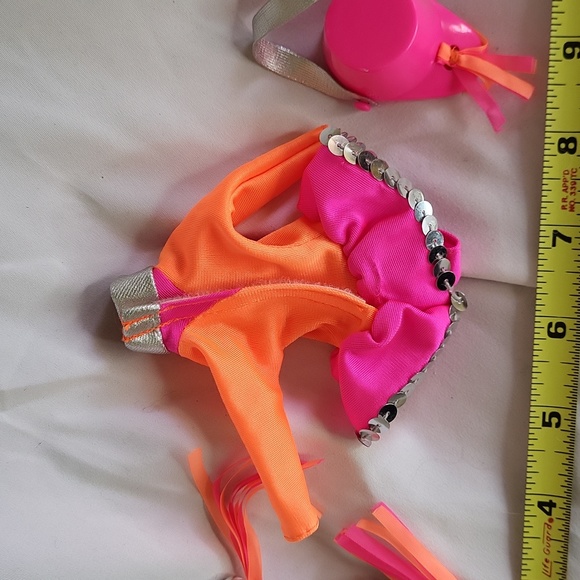 Skipper Baton Twirler outfit Barbies friend clothing 1990s vintage mattel great - Picture 7 of 14